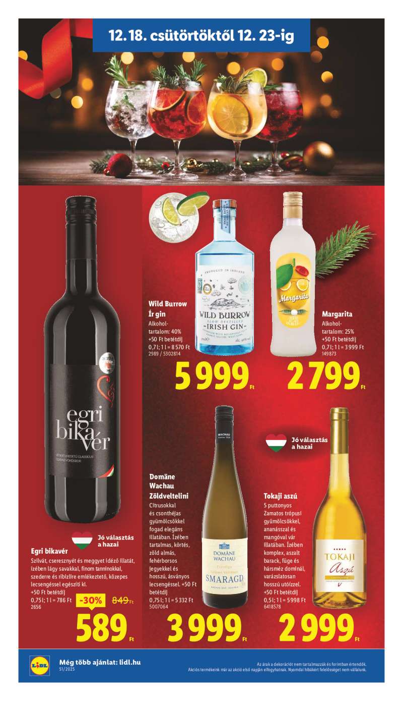 Lidl Érvényes 12.18-tól 22 oldal