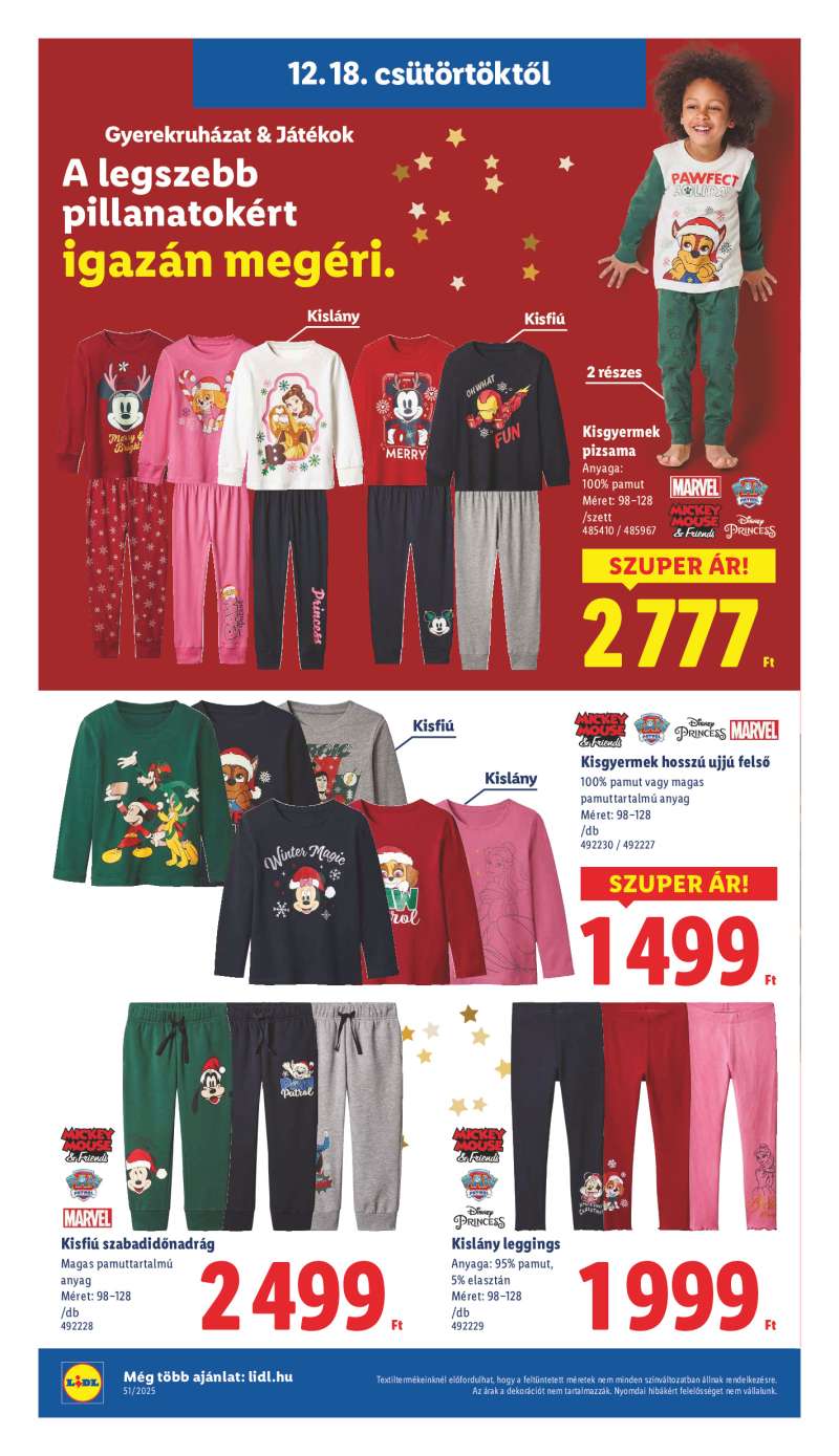 Lidl Érvényes 12.18-tól 32 oldal