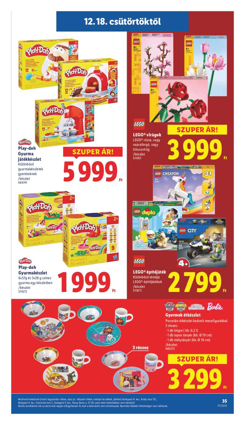 Lidl Érvényes 12.18-tól 35 oldal
