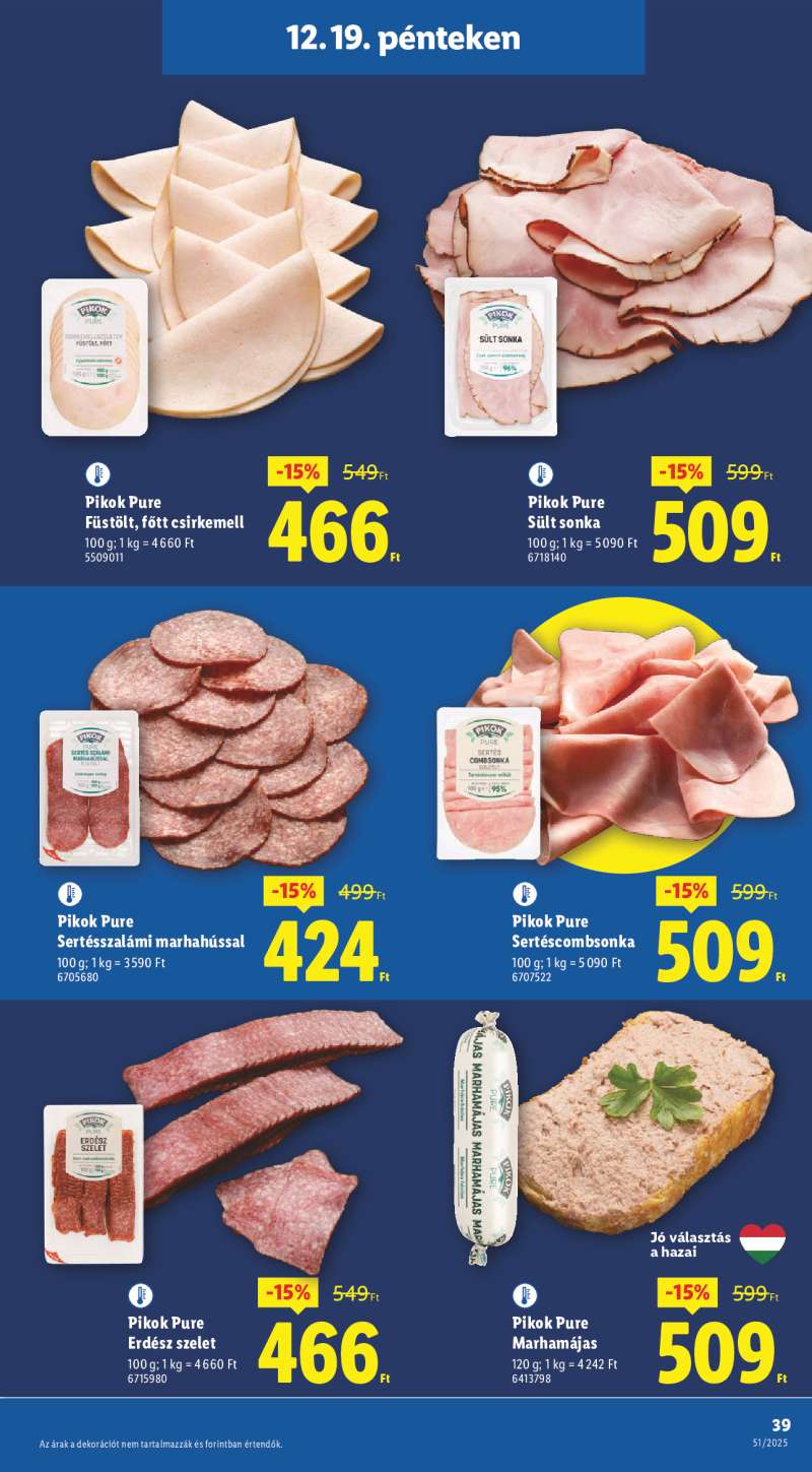 Lidl Érvényes 12.18-tól 39 oldal