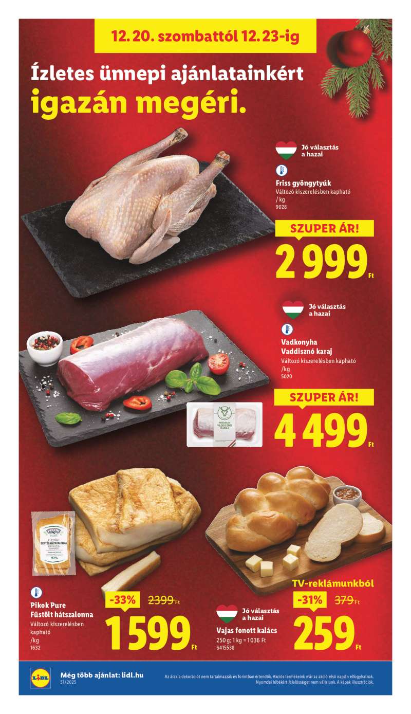 Lidl Érvényes 12.18-tól 44 oldal
