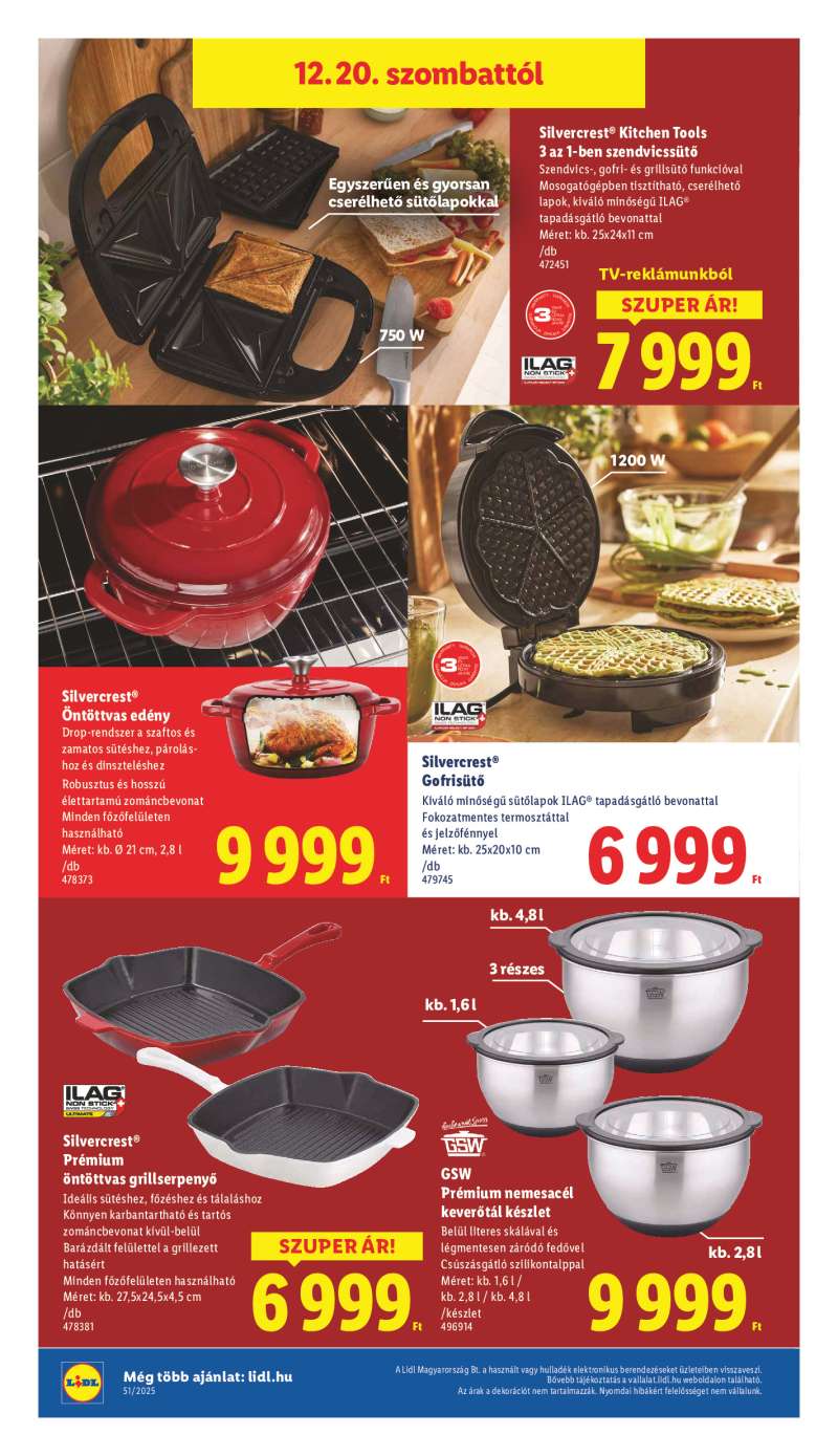 Lidl Érvényes 12.18-tól 48 oldal