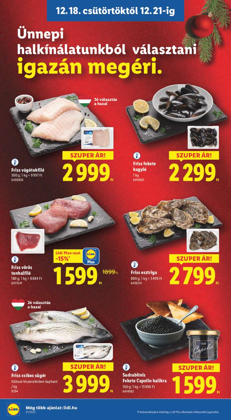 Lidl Érvényes 12.18-tól 6 oldal