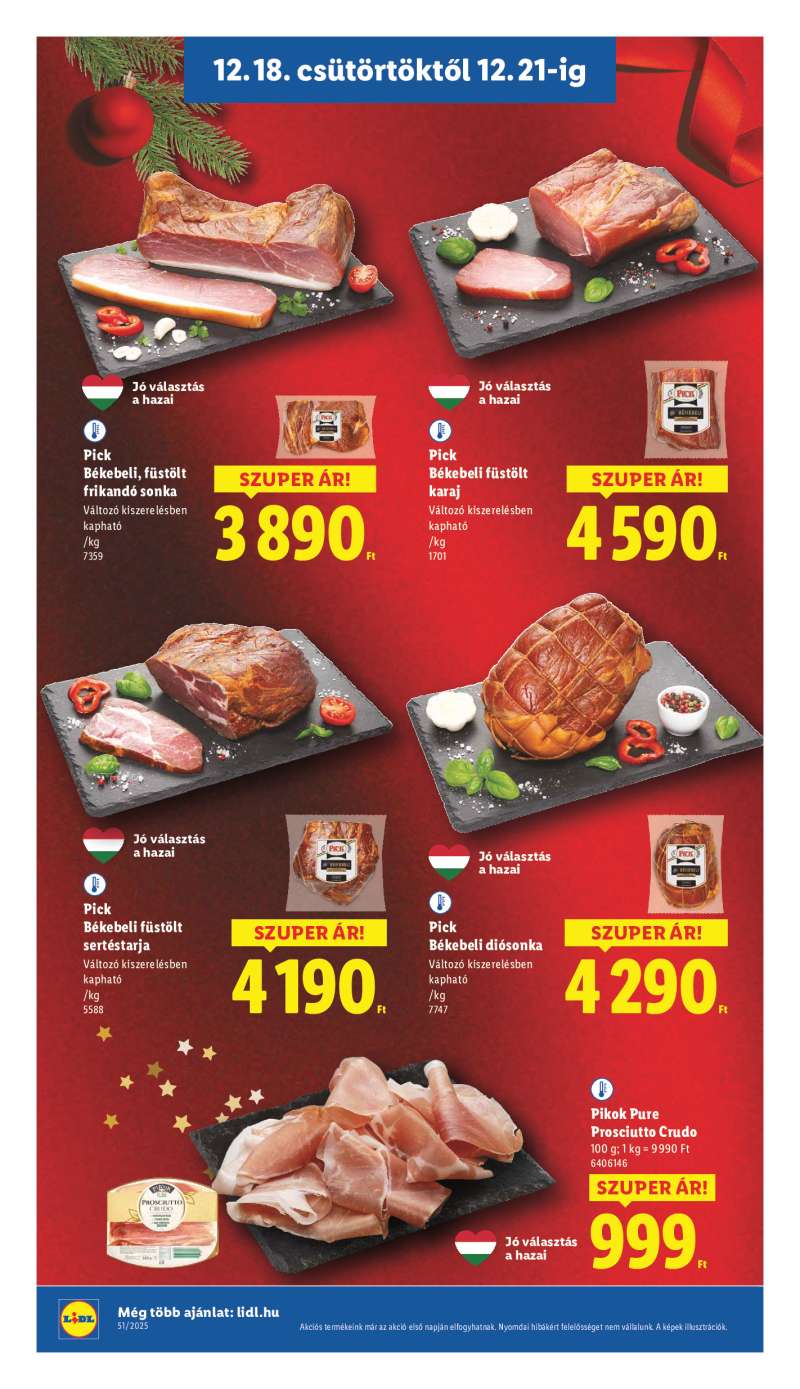 Lidl Érvényes 12.18-tól 8 oldal