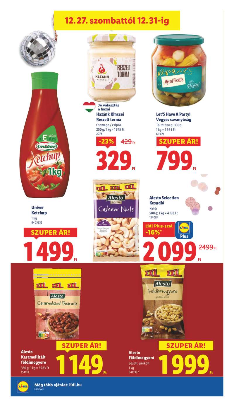 Lidl Érvényes 12.27-től 10 oldal