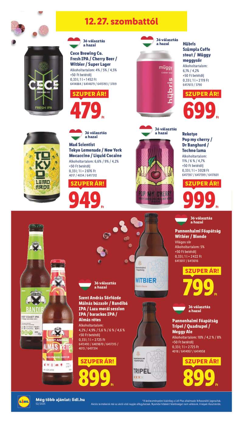Lidl Érvényes 12.27-től 16 oldal