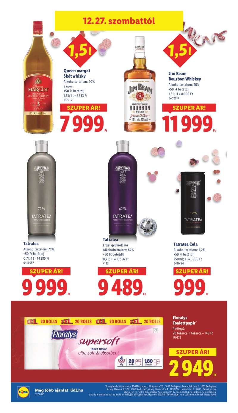 Lidl Érvényes 12.27-től 20 oldal