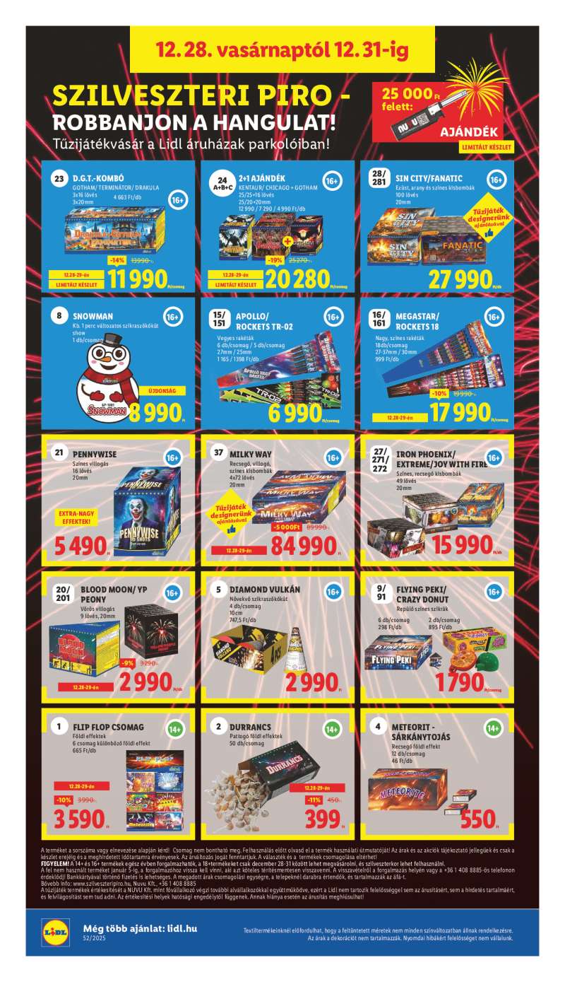 Lidl Érvényes 12.27-től 24 oldal