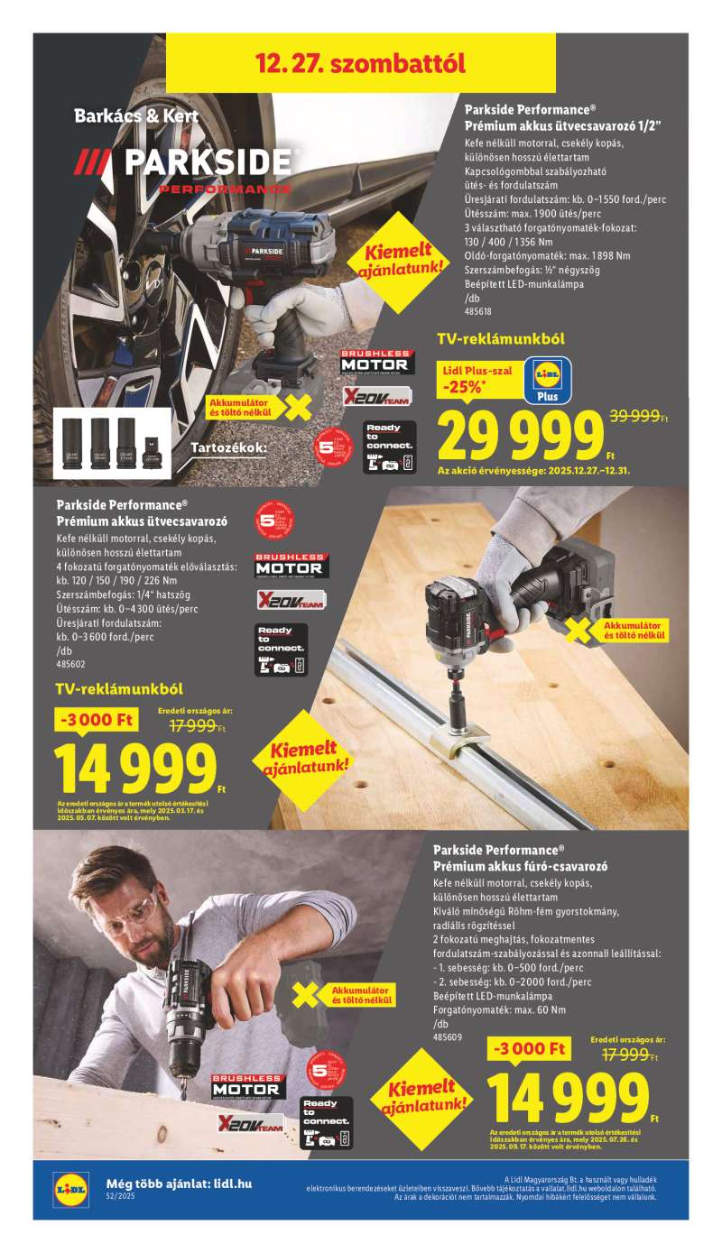 Lidl Érvényes 12.27-től 28 oldal