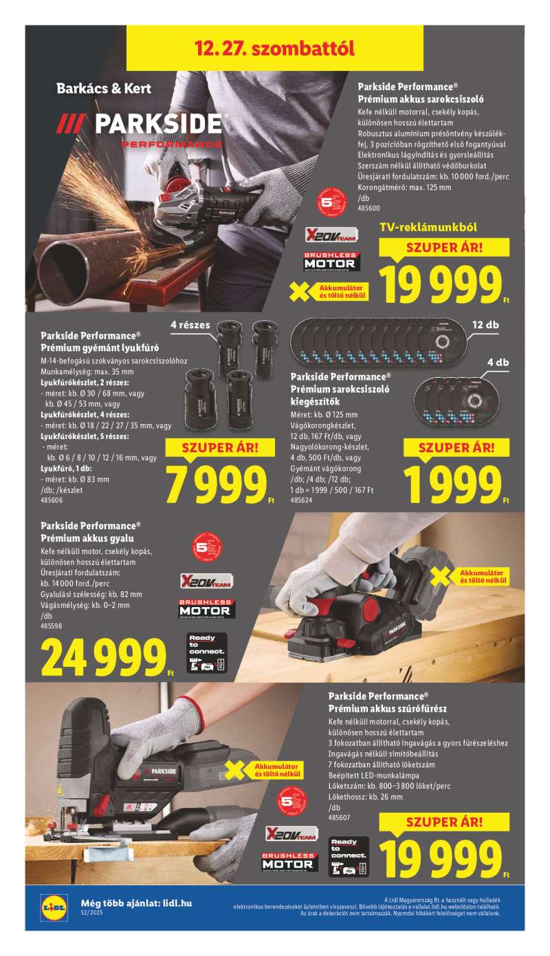 Lidl Érvényes 12.27-től 30 oldal