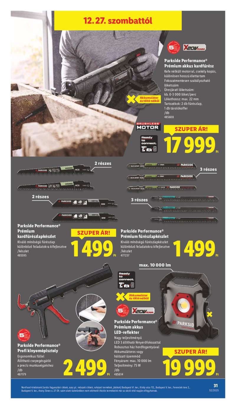 Lidl Érvényes 12.27-től 31 oldal