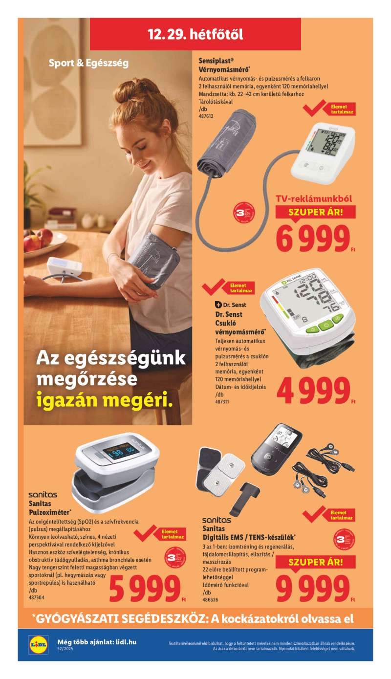 Lidl Érvényes 12.27-től 34 oldal