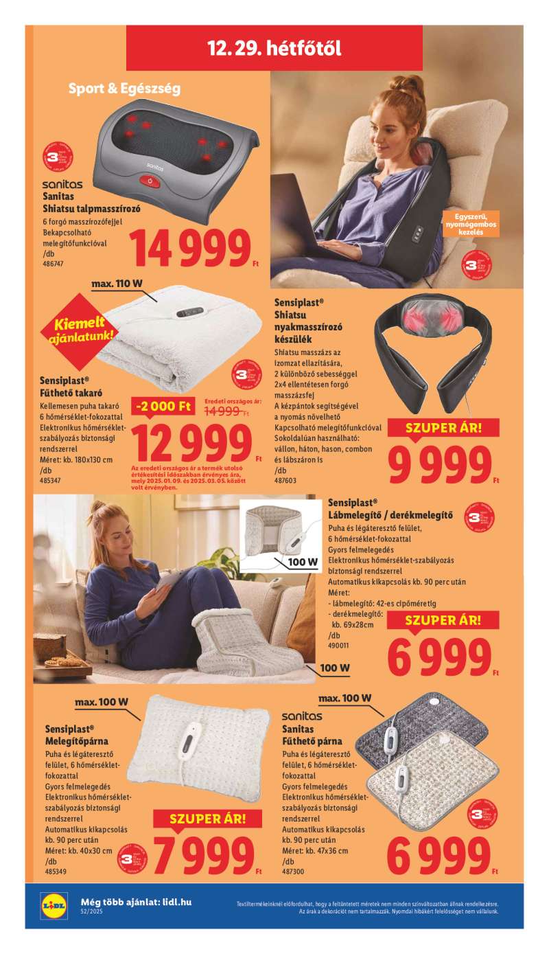 Lidl Érvényes 12.27-től 36 oldal
