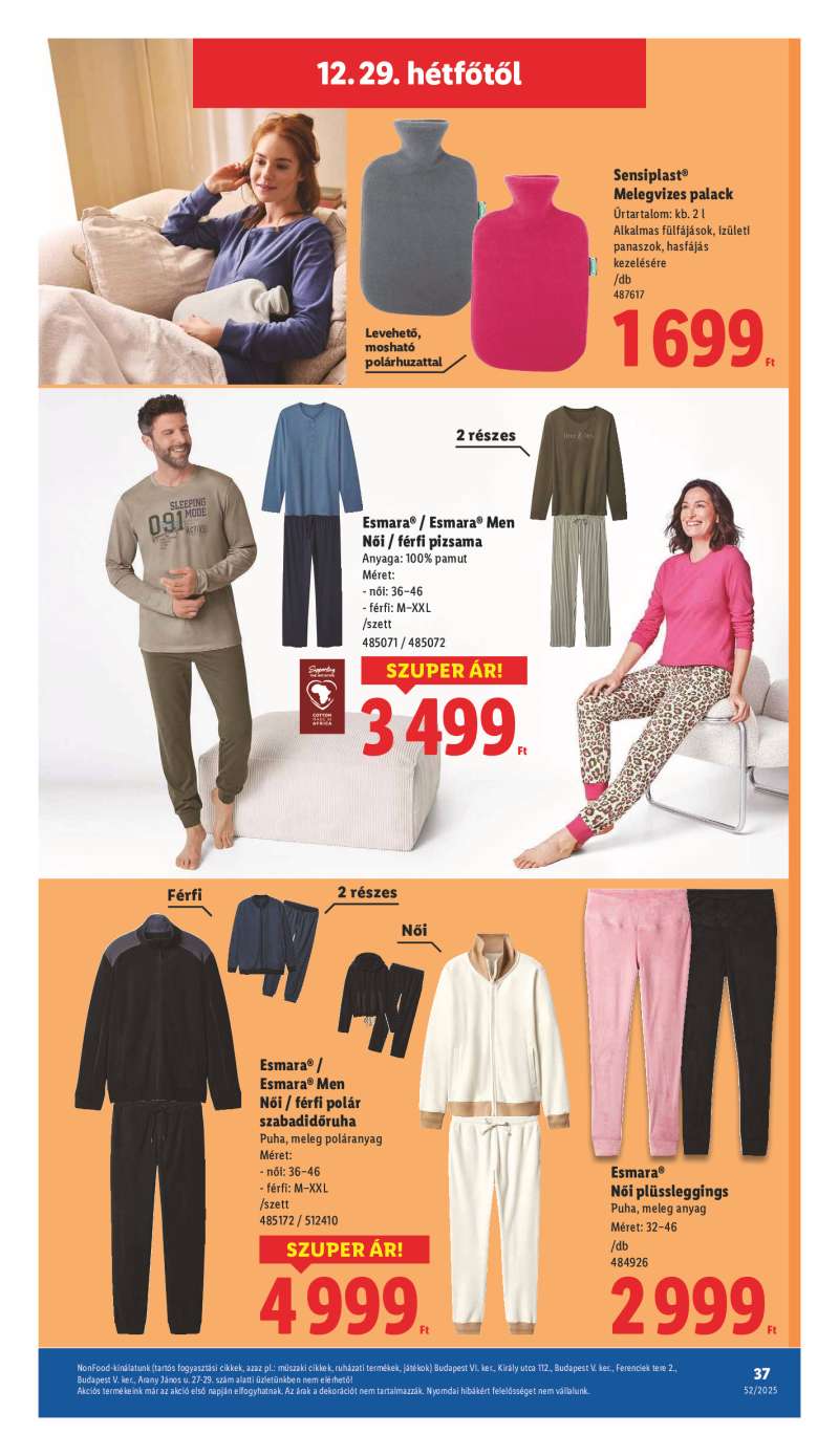 Lidl Érvényes 12.27-től 37 oldal
