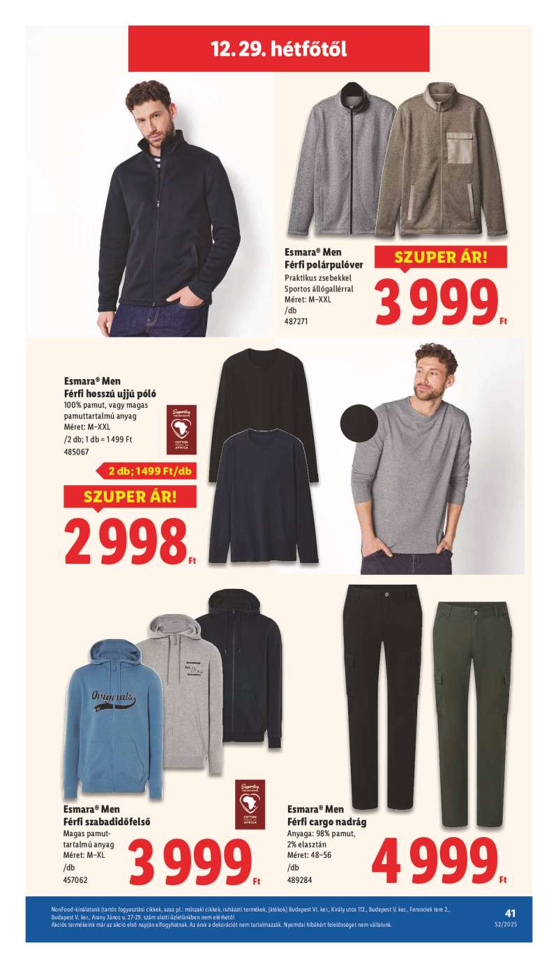 Lidl Érvényes 12.27-től 41 oldal