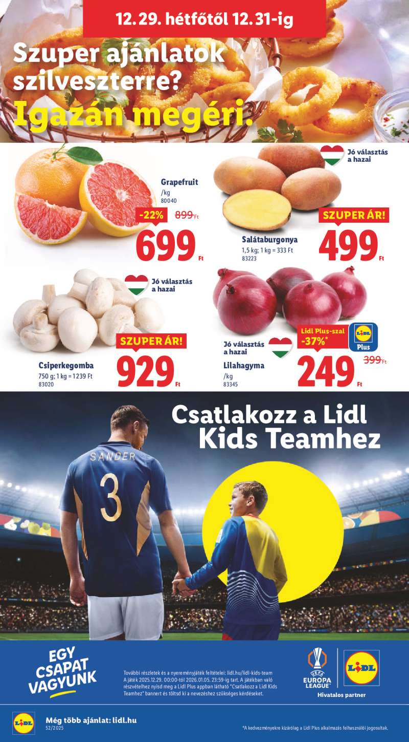 Lidl Érvényes 12.27-től 44 oldal