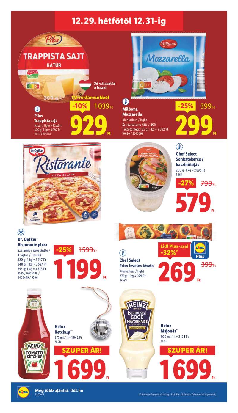 Lidl Érvényes 12.27-től 46 oldal