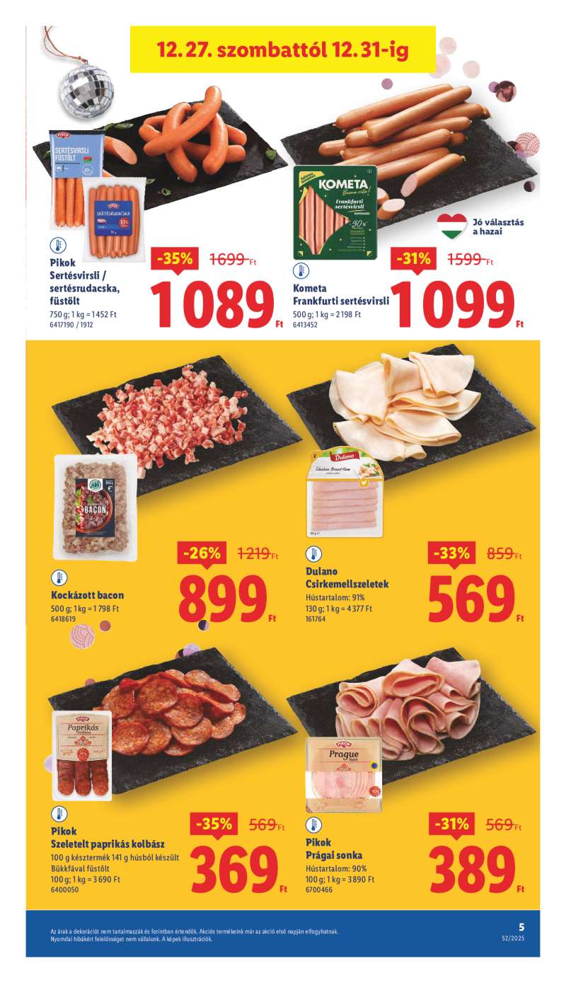 Lidl Érvényes 12.27-től 5 oldal