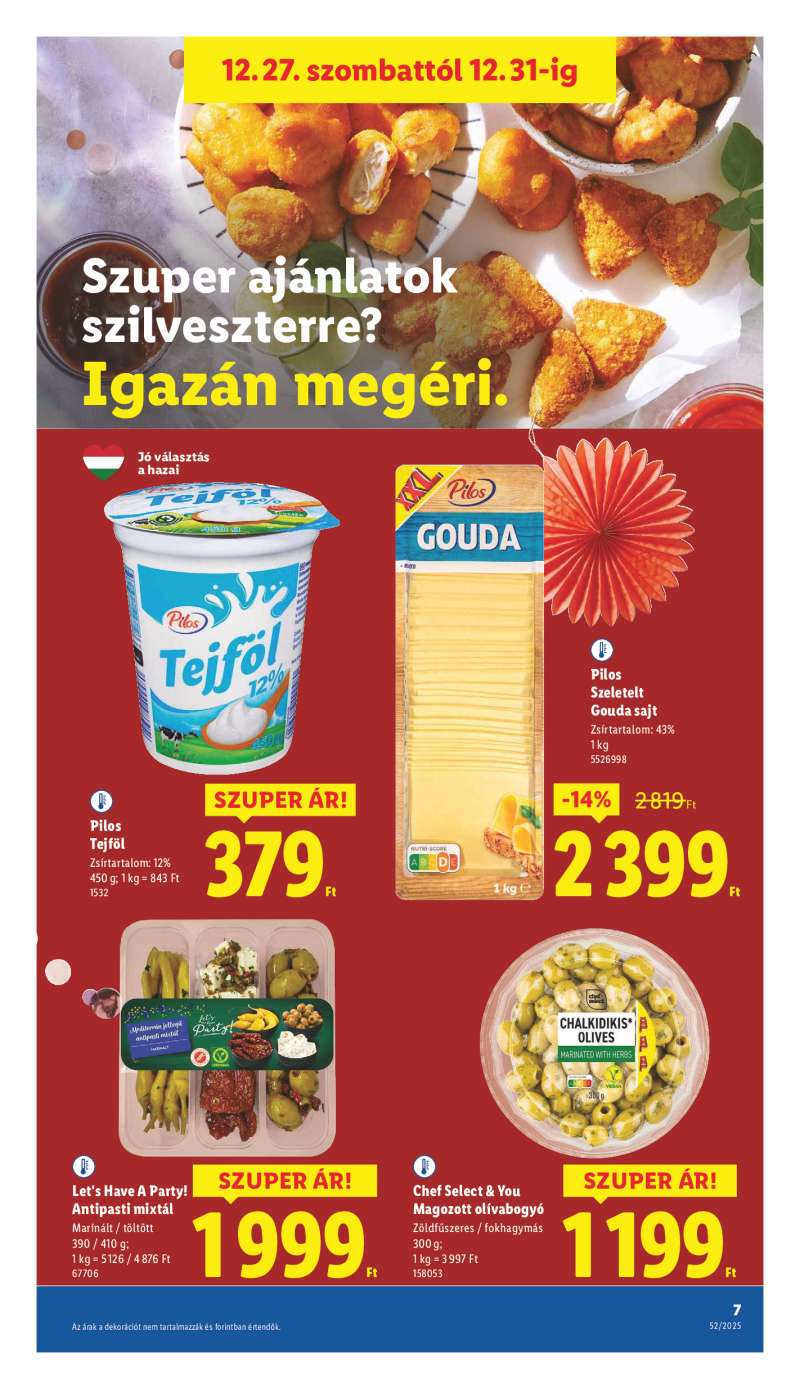Lidl Érvényes 12.27-től 7 oldal