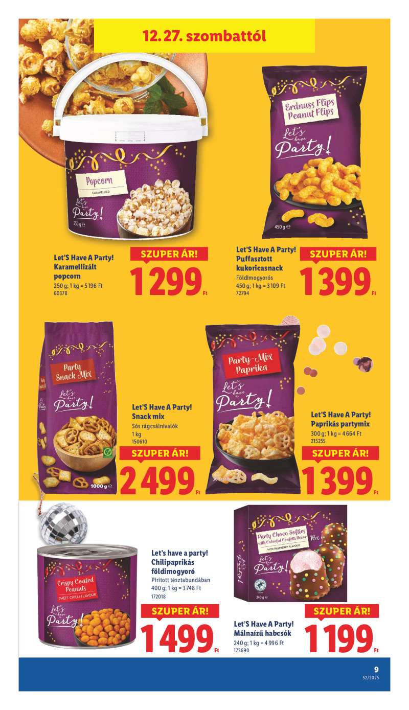Lidl Érvényes 12.27-től 9 oldal