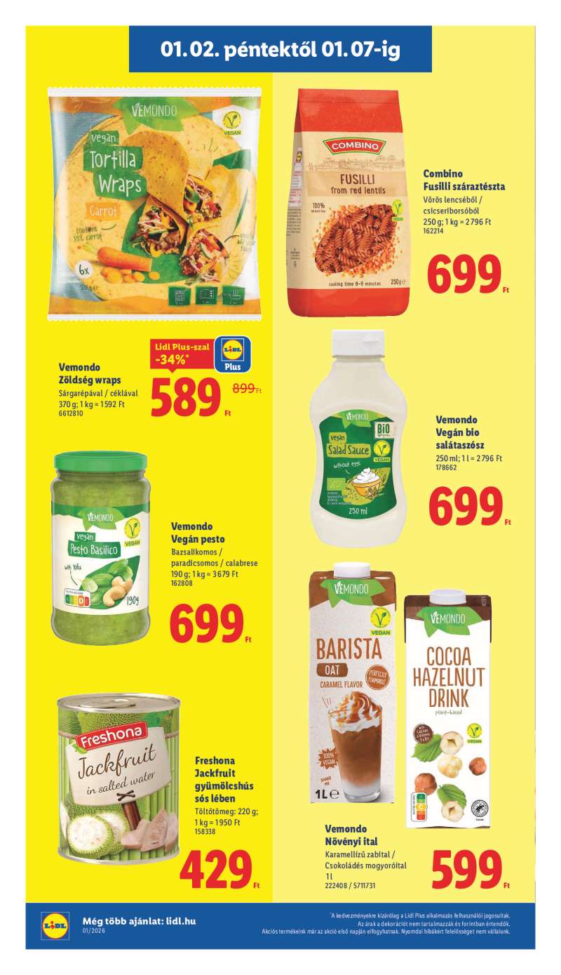 Lidl Érvényes 01.02-től 14 oldal