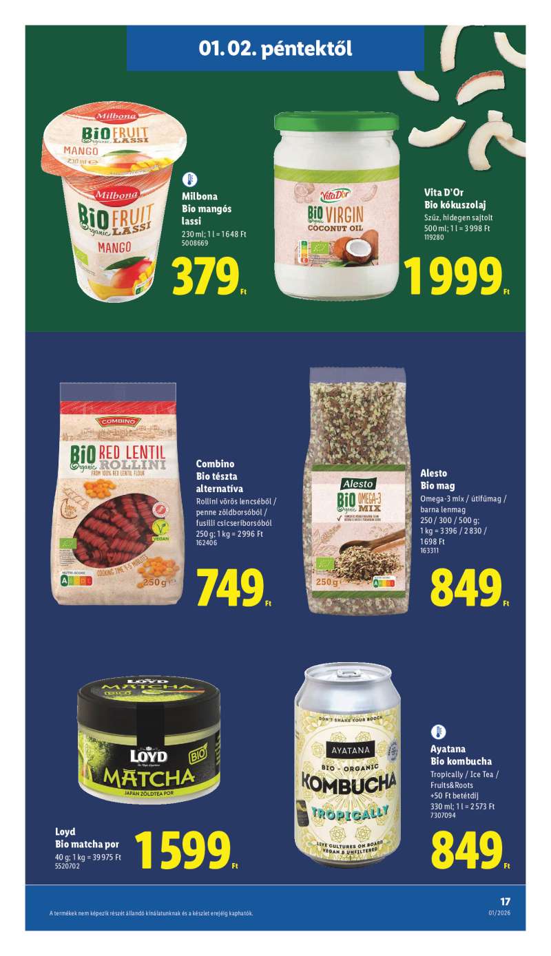 Lidl Érvényes 01.02-től 17 oldal