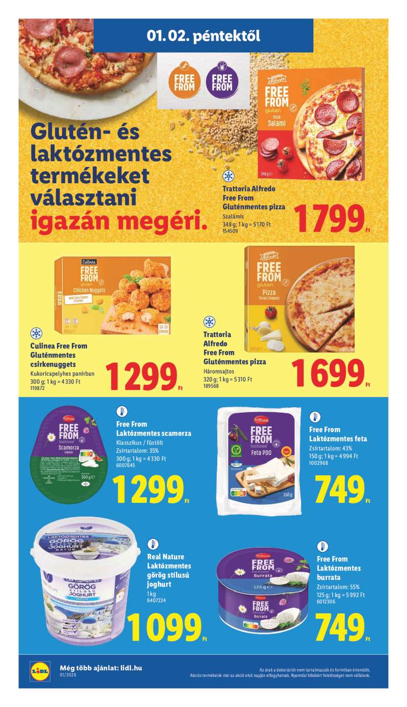 Lidl Érvényes 01.02-től 18 oldal