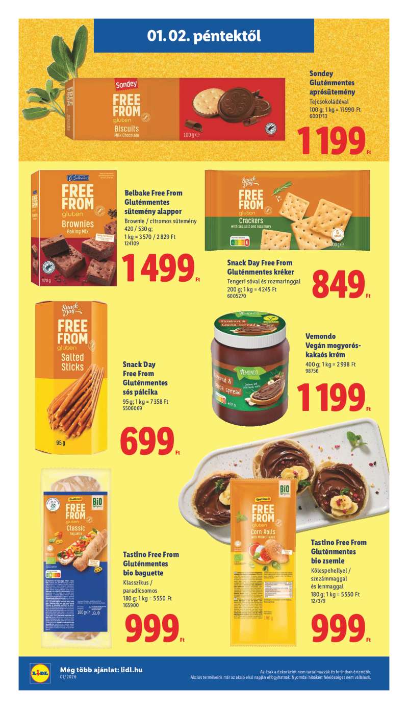 Lidl Érvényes 01.02-től 20 oldal