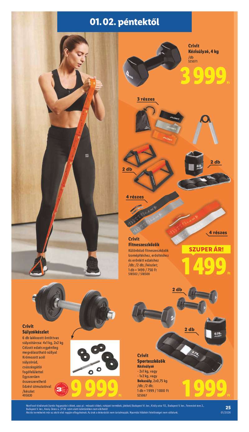 Lidl Érvényes 01.02-től 25 oldal