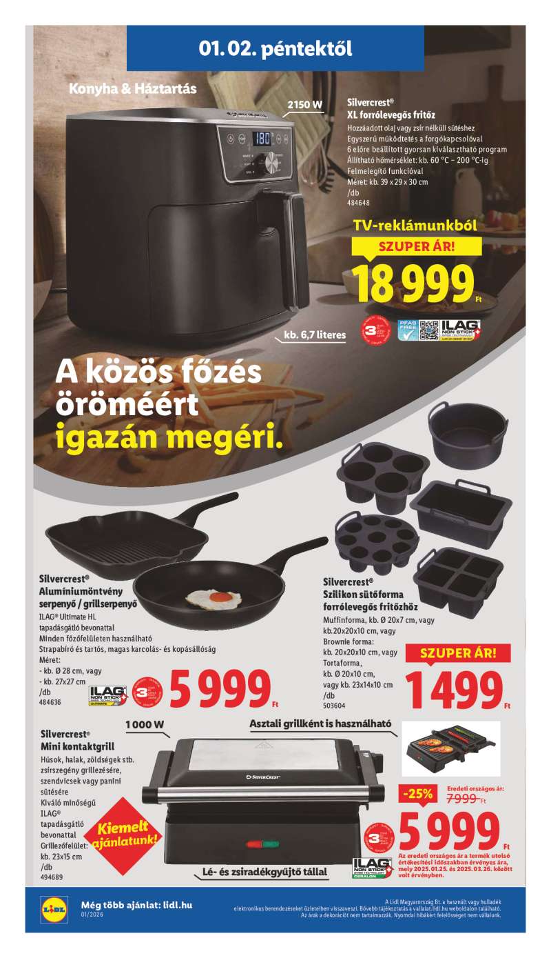 Lidl Érvényes 01.02-től 26 oldal