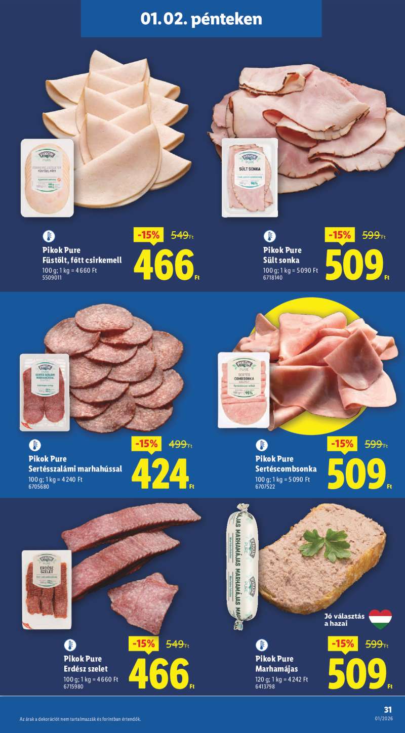 Lidl Érvényes 01.02-től 31 oldal
