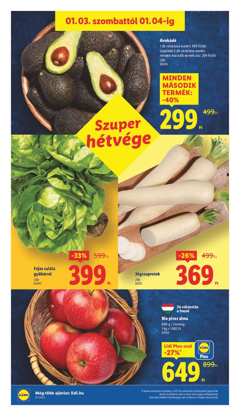Lidl Érvényes 01.02-től 32 oldal