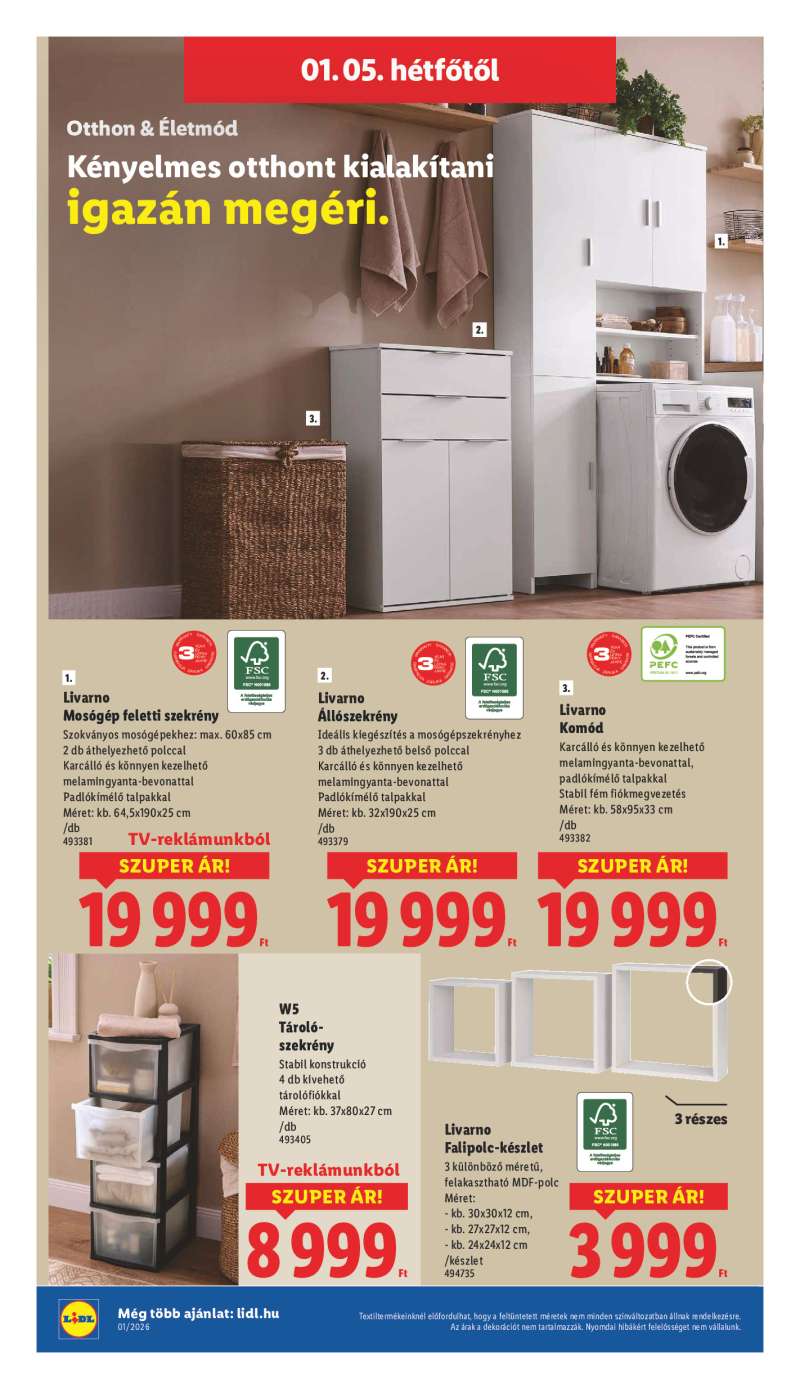 Lidl Érvényes 01.02-től 36 oldal