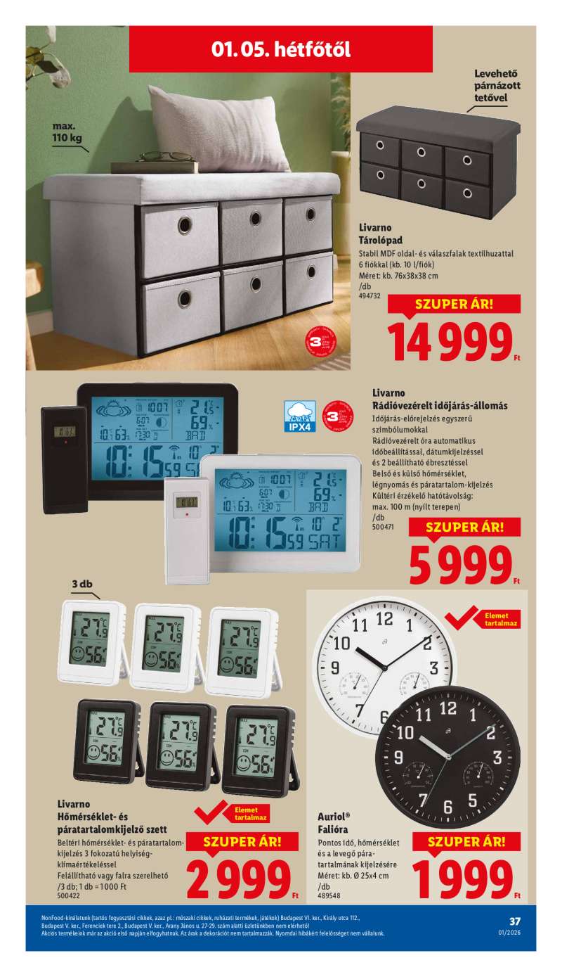 Lidl Érvényes 01.02-től 37 oldal