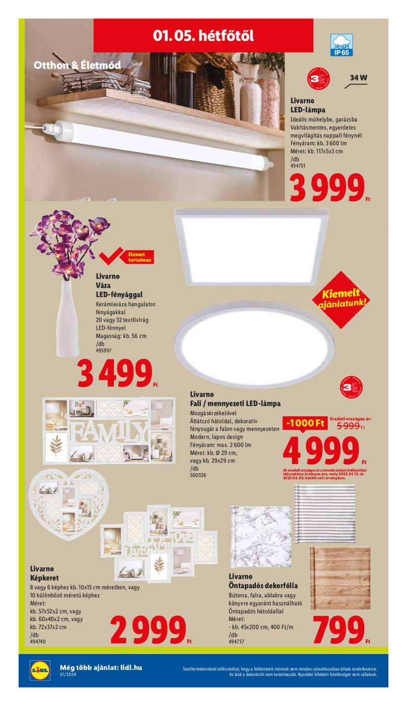 Lidl Érvényes 01.02-től 40 oldal