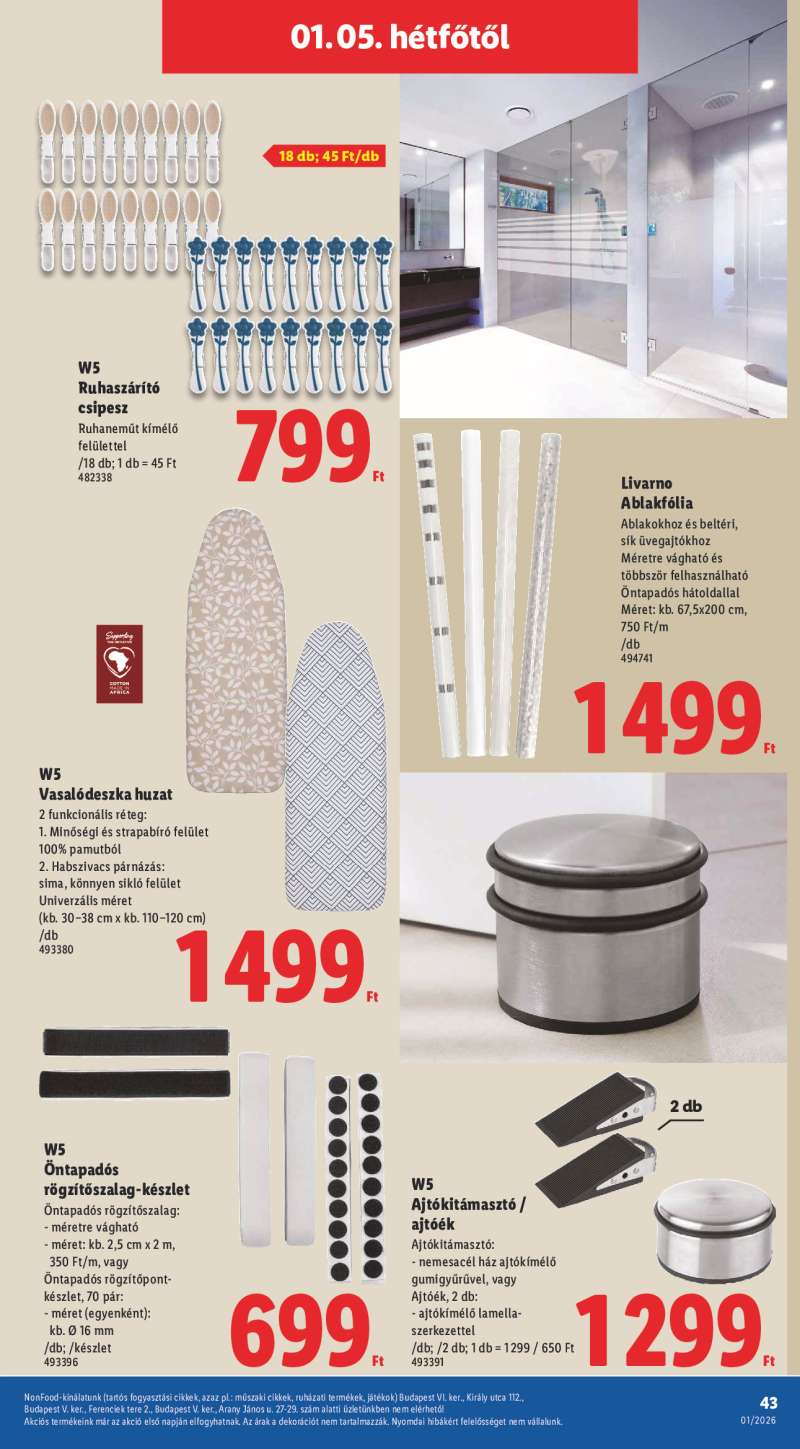 Lidl Érvényes 01.02-től 43 oldal