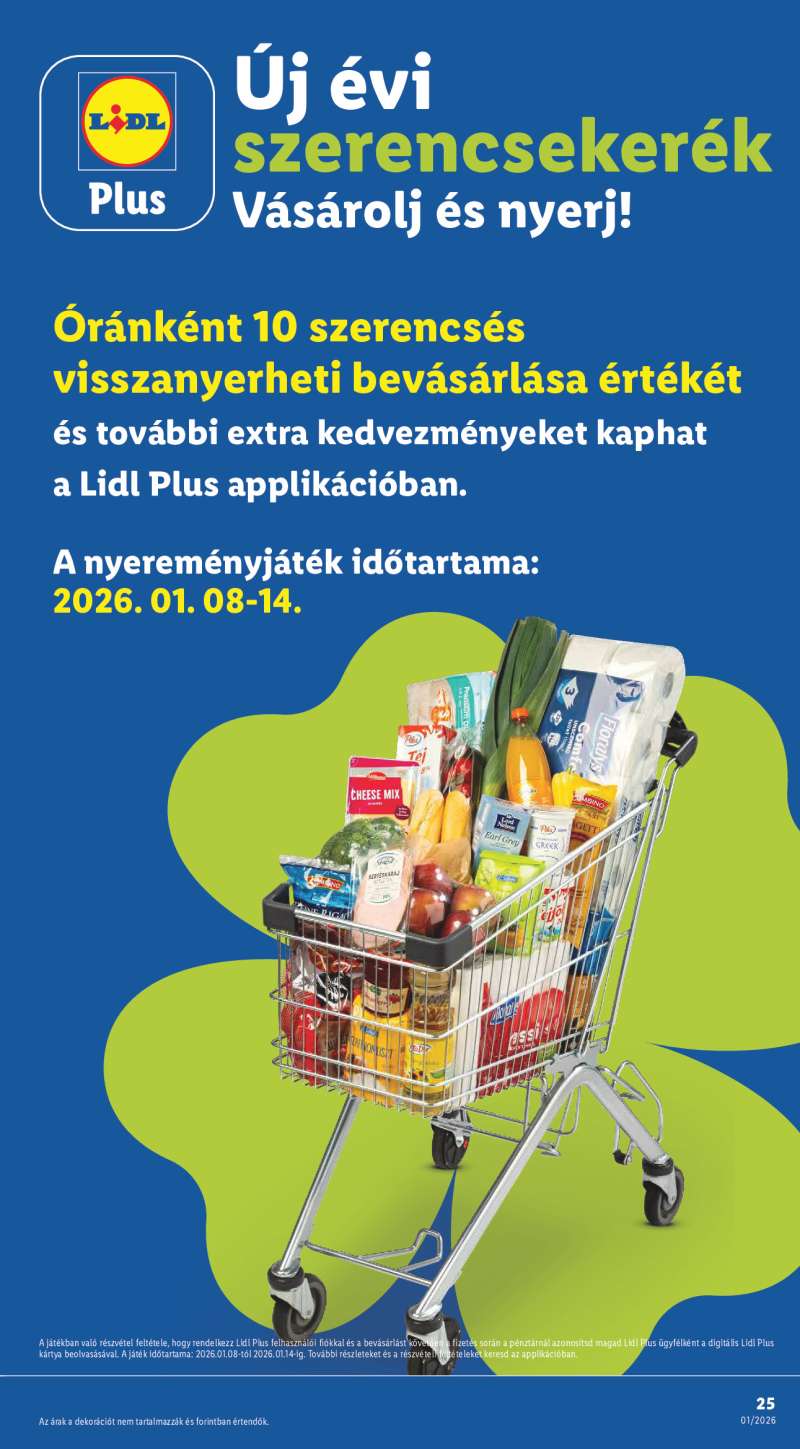 Lidl Érvényes 01.08-tól 25 oldal