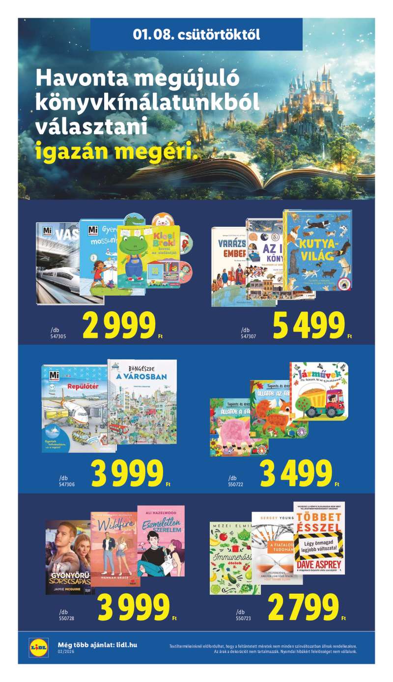 Lidl Érvényes 01.08-tól 34 oldal