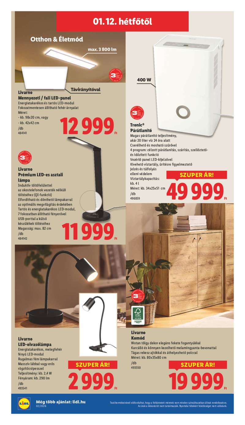 Lidl Érvényes 01.08-tól 44 oldal