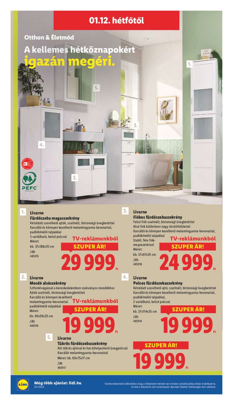 Lidl Érvényes 01.08-tól 48 oldal