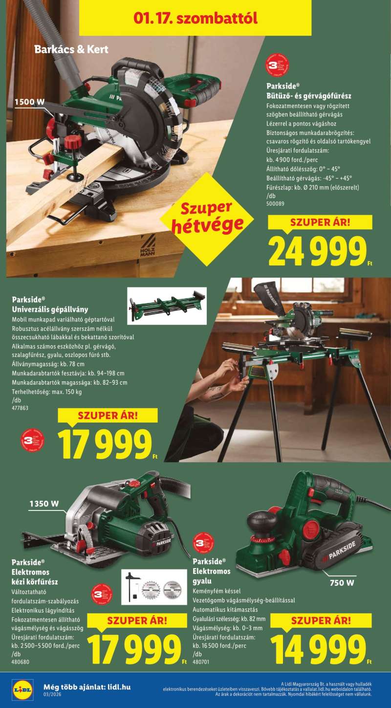 Lidl Akciós Újság NonFood 12 oldal