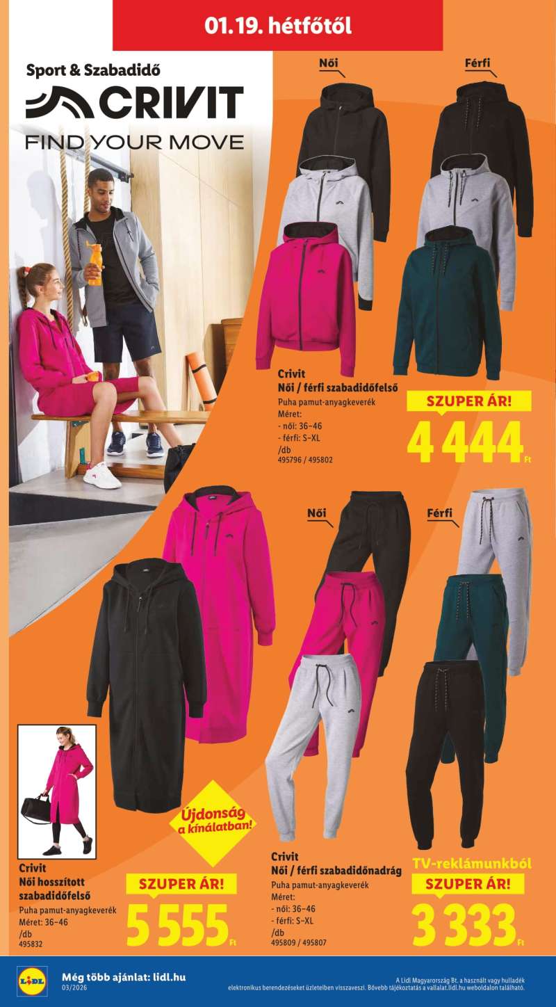 Lidl Akciós Újság NonFood 14 oldal