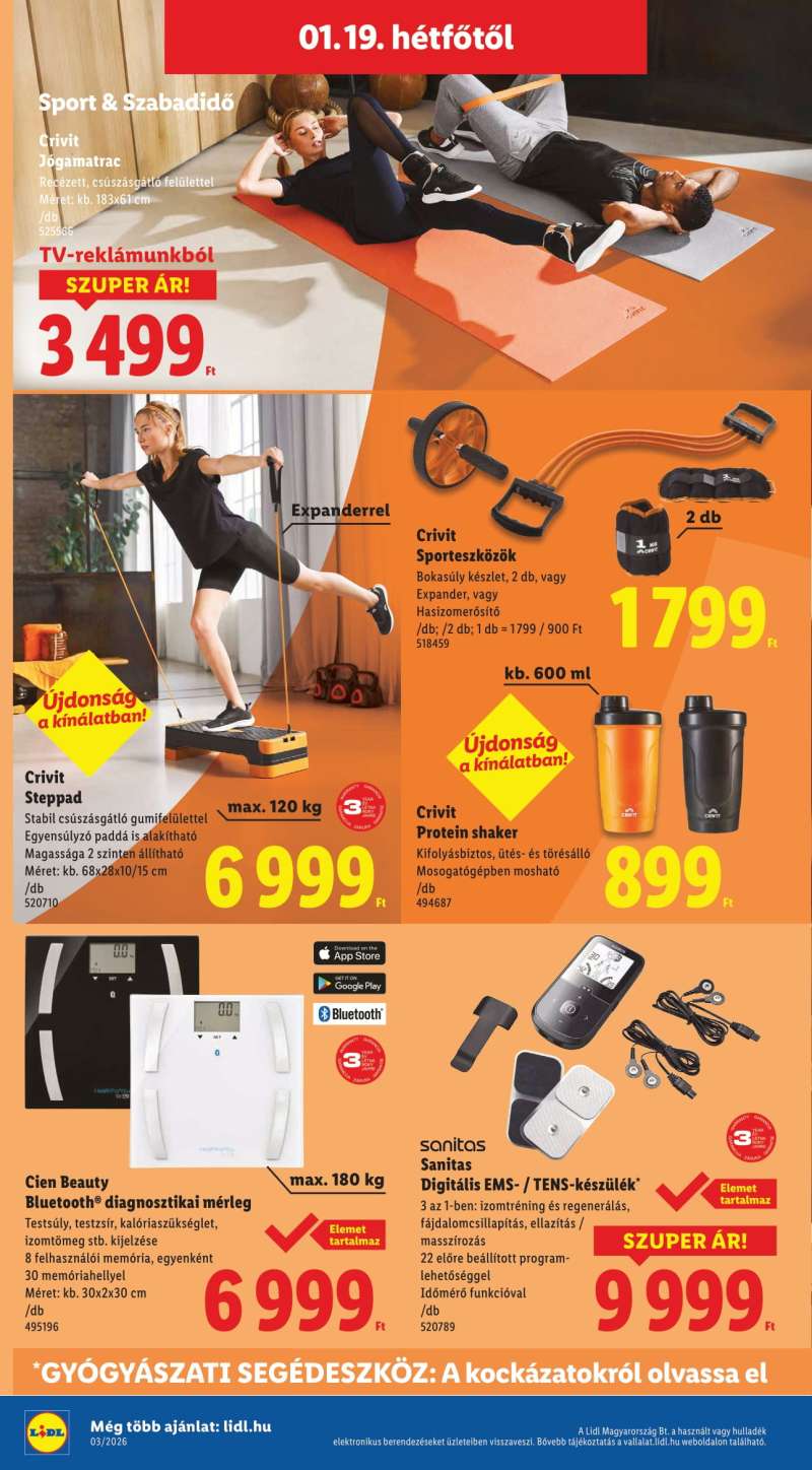 Lidl Akciós Újság NonFood 16 oldal