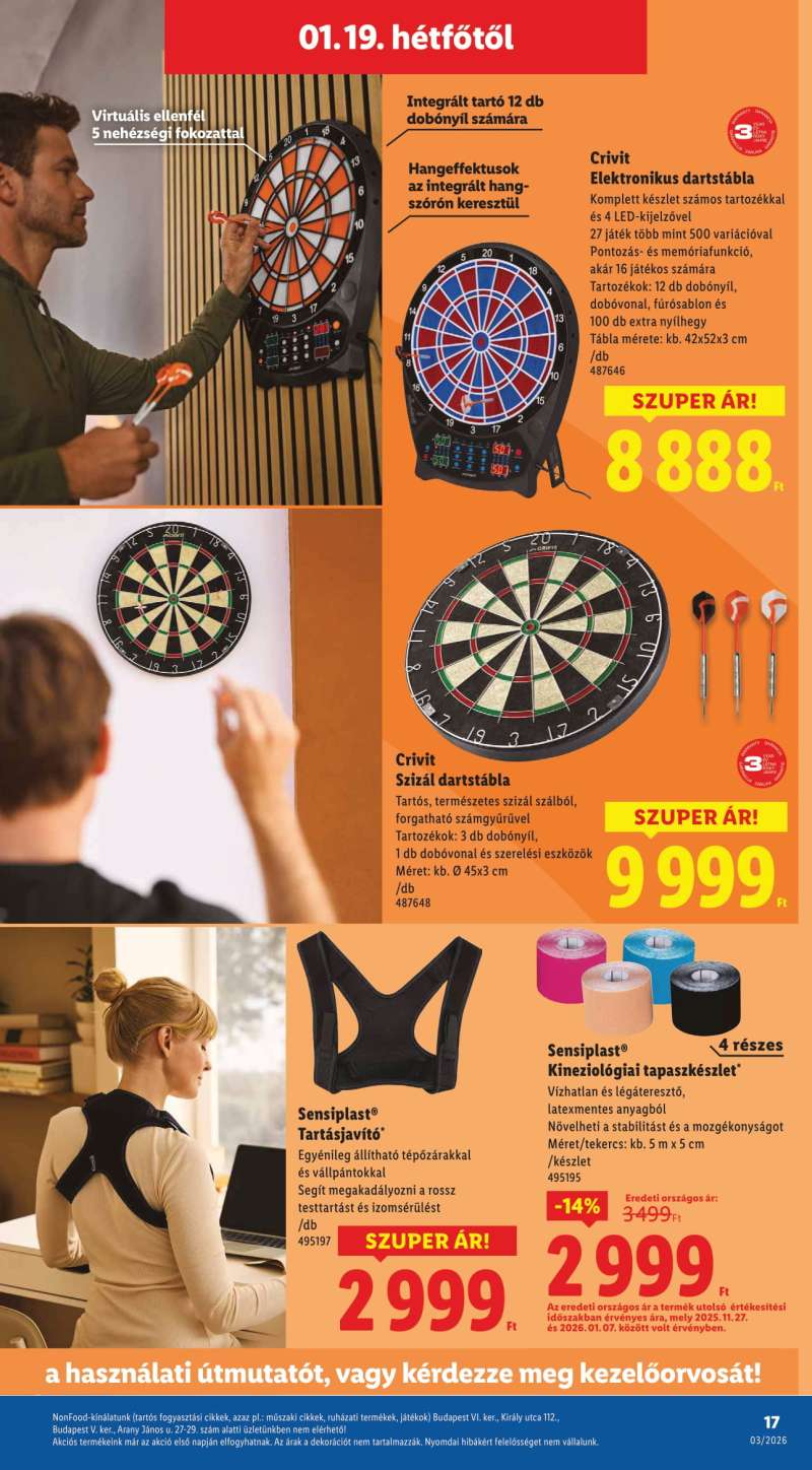 Lidl Akciós Újság NonFood 17 oldal