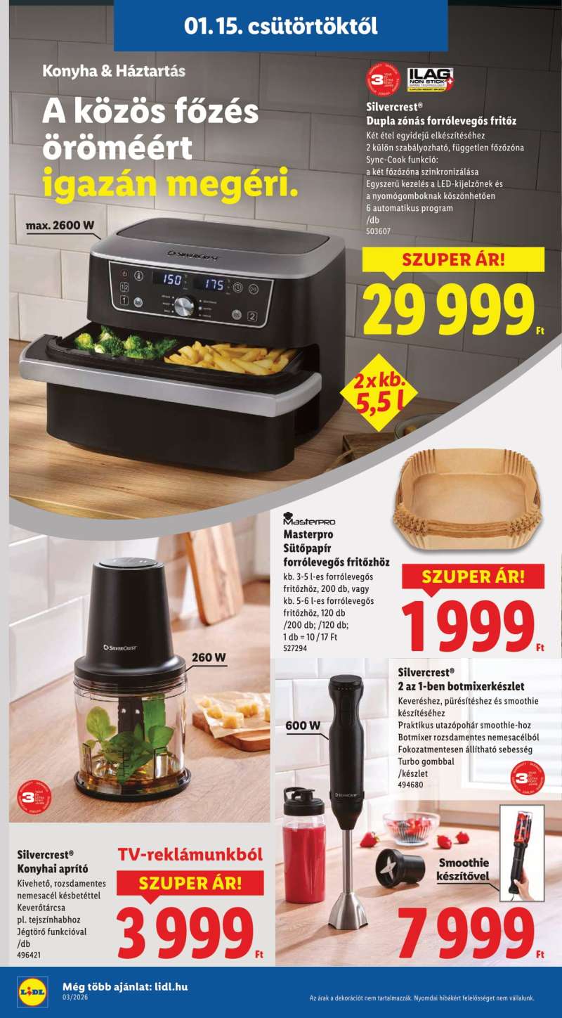 Lidl Akciós Újság NonFood 2 oldal