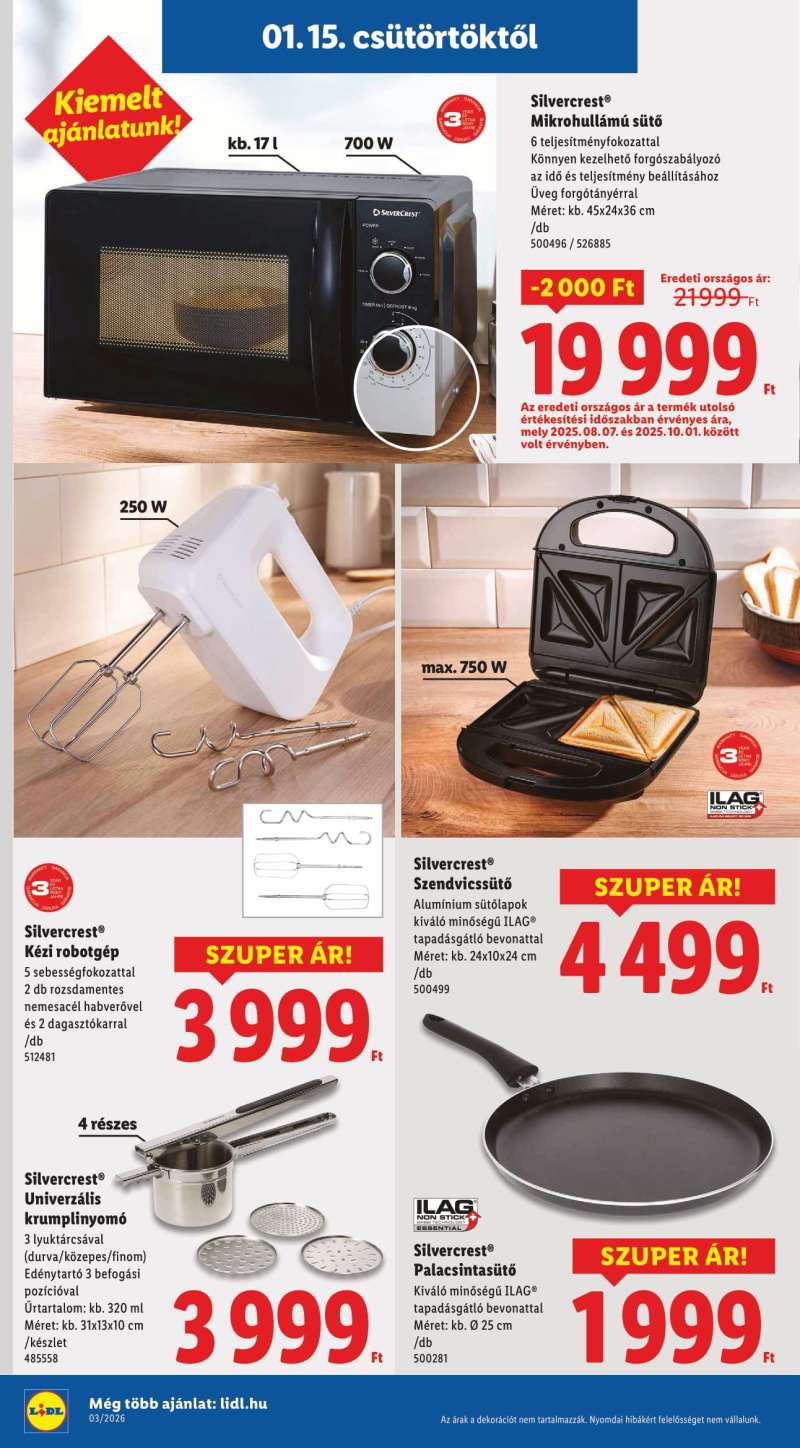 Lidl Akciós Újság NonFood 4 oldal