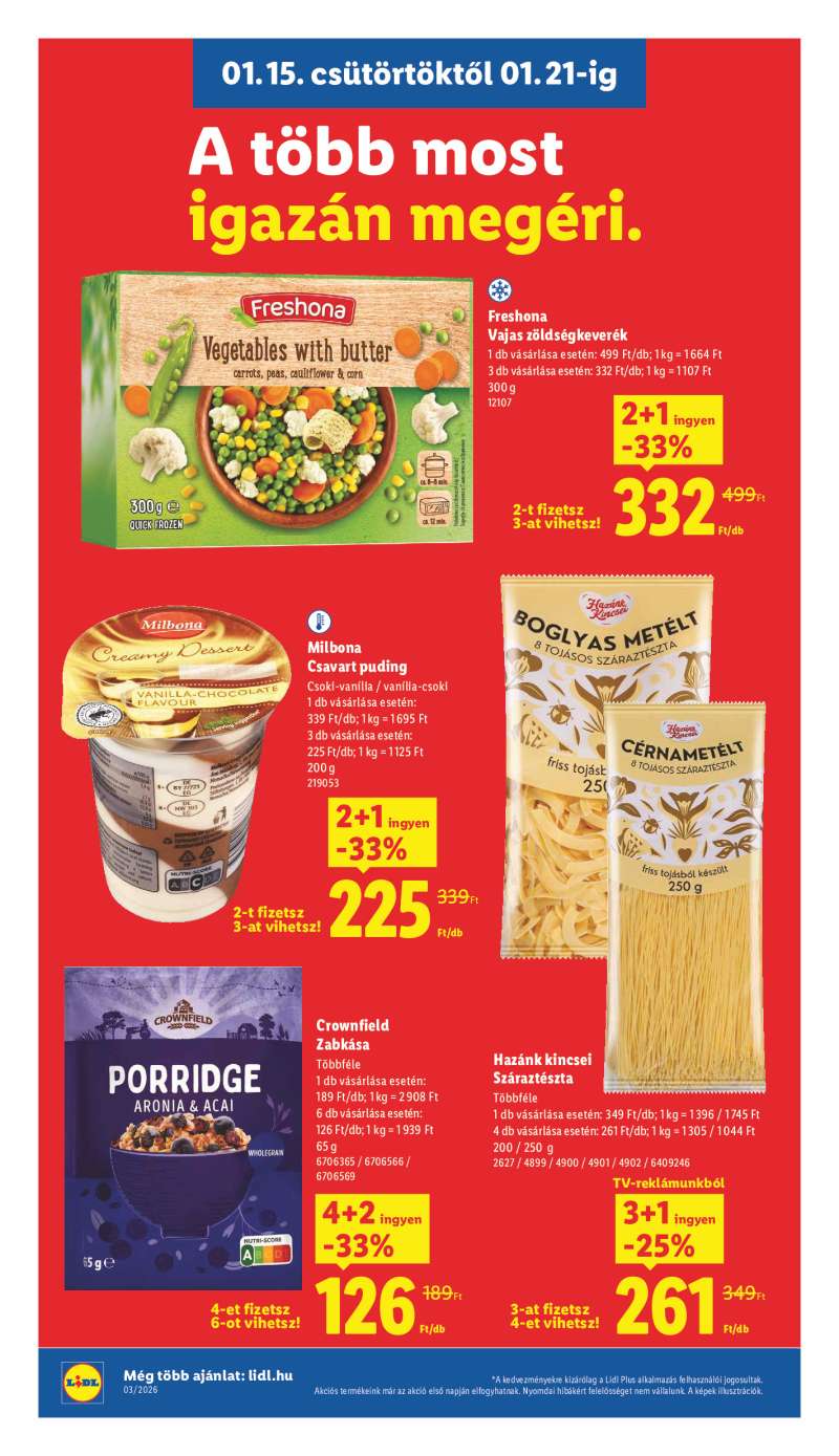 Lidl Érvényes 01.15-től 10 oldal