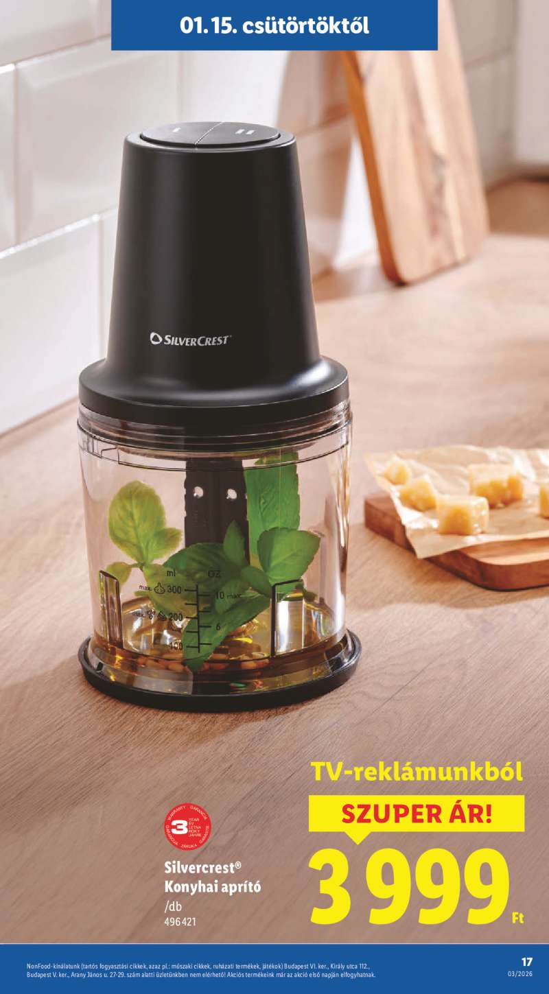 Lidl Érvényes 01.15-től 17 oldal