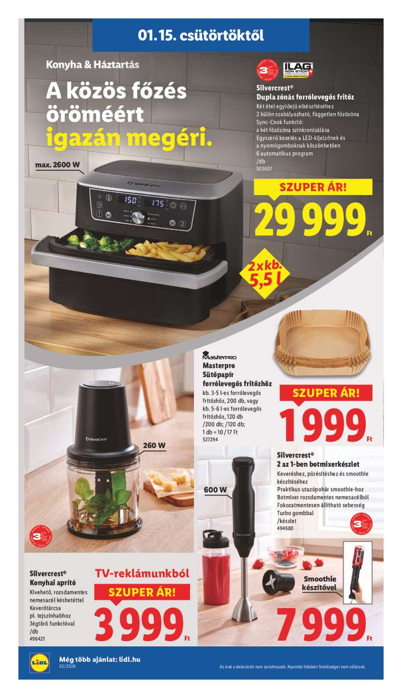 Lidl Érvényes 01.15-től 18 oldal