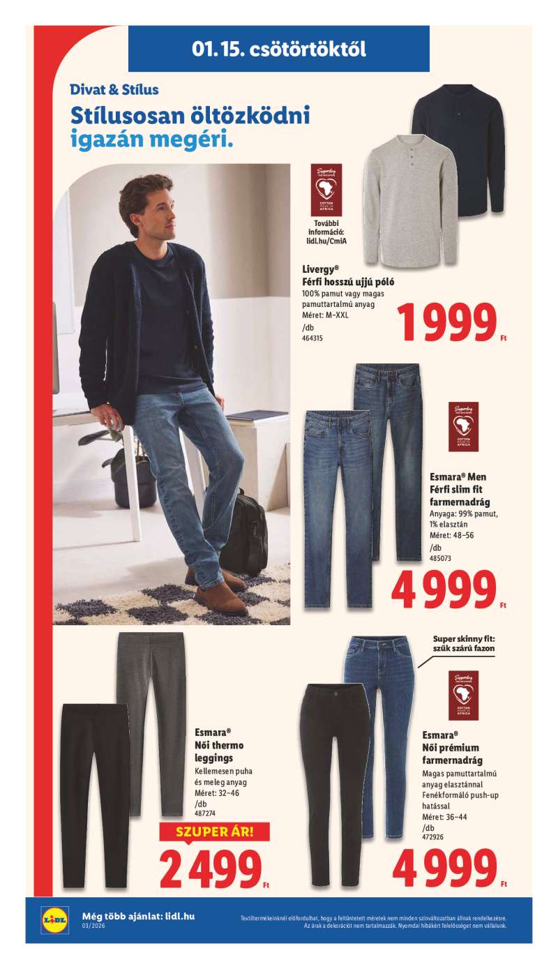 Lidl Érvényes 01.15-től 24 oldal